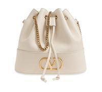 Valentino Garavani - Borsa in Pelle con Logo - - Bags - Donna - Beige - ONE SIZE
