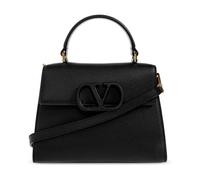 Valentino Garavani - Borsa in Pelle con Logo - - Bags - Donna - Nero - ONE SIZE