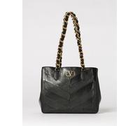 VALENTINO GARAVANI Borsa Laseine Small in nappa chevron OS Nero