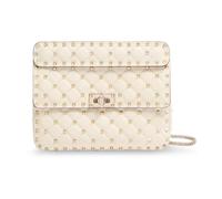 Valentino Garavani - Borsa Media Nappa Rockstud Spike - - Bags - Donna - Beige - ONE SIZE