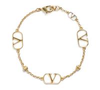 Valentino Garavani - Logo Bracelet - - Accessories - Donna - Giallo - M