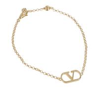Valentino Garavani - Bracciale in metallo VLogo Signature - - Accessories - Donna - Giallo - M
