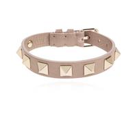 Valentino Garavani - Bracciale in Pelle Rockstud - - Accessories - Donna - Viola - ONE SIZE