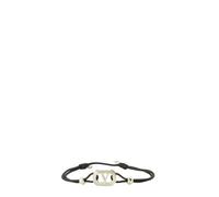 Valentino Garavani - Bracciale Ovalette con Cordino - - Accessories - Uomo - Nero - ONE SIZE