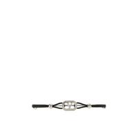 Valentino Garavani - Bracciale Ovalette con Cordino - - Accessories - Uomo - Nero - ONE SIZE