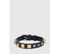 VALENTINO GARAVANI Bracciale Rockstud in pelle OS Nero