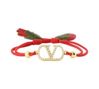 Valentino Garavani - Bracelet Vlogo - - Accessories - Donna - Rosso - ONE SIZE