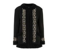 Valentino Garavani - Caban Pelliccia - - Jackets - Donna - Nero - L
