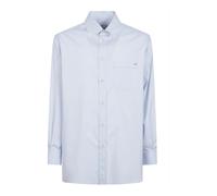 Valentino Garavani - Camicia VGold in Cotone Oxford con Taschino - - Shirts - Uomo - Blu - M