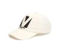 Valentino Garavani - Cappelli Bianchi con Logo Ricamato - - Accessories - Uomo - Bianco - 59 CM