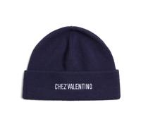 Valentino Garavani - Cappello a Coste Blu con Risvolto - - Accessories - Uomo - Blu - ONE SIZE