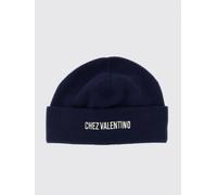 VALENTINO GARAVANI Cappello Chez in cotone e lana vergine OS Blue