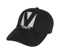 Valentino Garavani, ,Accessories ,Uomo ,Nero ,59 CM Cappello in cotone nero con logo ricamato