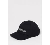 VALENTINO GARAVANI Cappello Paris/Rome Chez in canvas di cotone 58 Nero