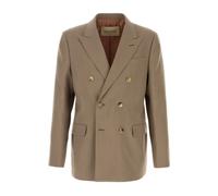 Valentino Garavani - Cappuccino Wool Blazer - - Jackets - Uomo - Marrone - M