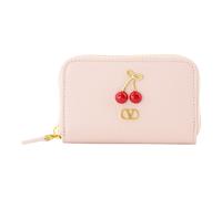 Valentino Garavani - Cherryfic Mini Zip Wallet - - Accessories - Donna - Rosa - ONE SIZE