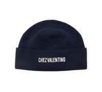Valentino Garavani - Chez Beanie - - Accessories - Uomo - Blu - ONE SIZE
