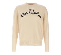 Valentino Garavani - Chez Valentino Sweater - - Knitwear - Uomo - Beige - XL
