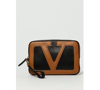 VALENTINO GARAVANI Clutch Superstar in nappa OS Nero
