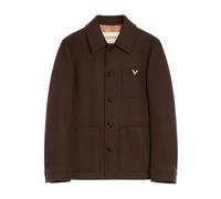 Valentino Garavani - Giacca in Lana con VGold - - Jackets - Uomo - Marrone - M