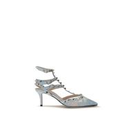 Valentino Garavani Light Blue Fabric High Heel Pumps - EU36/US6
