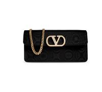Valentino Garavani - Logo Clutch - - Bags - Donna - Nero - ONE SIZE
