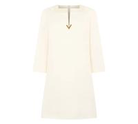 Valentino Garavani - Mini abito Crepe Couture - - Dresses - Donna - Beige - M
