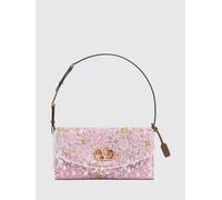 VALENTINO GARAVANI Mini borsa a spalla DeVain con ricamo floreale e VLogo OS Fantasia