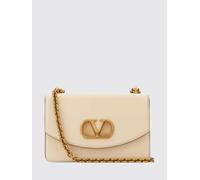 VALENTINO GARAVANI Mini borsa a spalla Vain in pelle con VLogo OS Burro