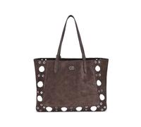 Valentino Garavani - Nellcôte Borsa Tote in Camoscio - - Bags - Donna - Marrone - ONE SIZE