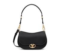 Valentino Garavani - Ohval Small Shoulder Bag - - Bags - Donna - Nero - ONE SIZE