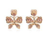 Valentino Garavani - Orecchini con Cristalli Scintillanti - - Accessories - Donna - Giallo - ONE SIZE