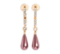 Valentino Garavani - Orecchini in vetro a forma di goccia con perle - - Accessories - Donna - Giallo - ONE SIZE