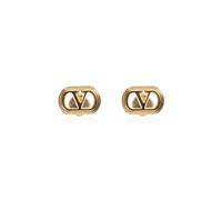 Valentino Garavani - Orecchini Ovalette in metallo - - Accessories - Donna - Giallo - ONE SIZE