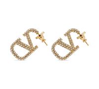 Valentino Garavani - Orecchini VLogo Signature - - Accessories - Donna - Giallo - ONE SIZE