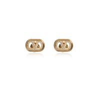 Valentino Garavani - Ovalette Earrings - - Accessories - Donna - Giallo - ONE SIZE