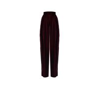 Valentino Garavani - Pantaloni in Velluto - - Trousers - Donna - Rosso - M