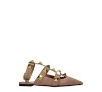 Valentino Garavani Pink Leather Sandals - EU36.5/US6.5