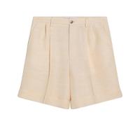 Valentino Garavani - Pantaloncini in Lino e Viscosa con Pinces - - Shorts - Uomo - Giallo - L