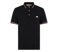 Valentino Garavani - Polo in Cotone Piqué con Patch VLogo - - Tops - Uomo - Nero - L