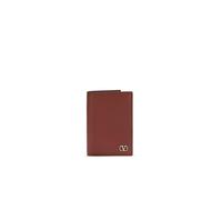 Valentino Garavani - Portafoglio Bi-fold Vltn - - Accessories - Uomo - Marrone - ONE SIZE