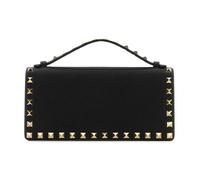 Valentino Garavani - Portafoglio con Tracolla | Rockstud - - Bags - Donna - Nero - ONE SIZE