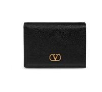 Valentino Garavani - Portafoglio in Pelle con Logo - - Accessories - Donna - Nero - ONE SIZE