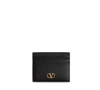 Valentino Garavani - Portafoglio in Pelle Nera con Logo V - - Accessories - Donna - Nero - ONE SIZE