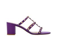 Valentino Garavani - Rockstud 60 Mules in Pelle - - Shoes - Donna - Viola - 37 1/2 EU
