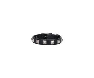 Valentino Garavani - Rockstud Bracelet - - Accessories - Uomo - Nero - ONE SIZE