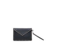 Valentino Garavani - Rockstud Envelope Clutch - - Bags - Donna - Nero - ONE SIZE