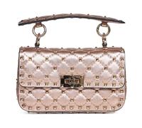 Valentino Garavani - Rockstud Small Shoulder Bag - - Bags - Donna - Rosa - ONE SIZE