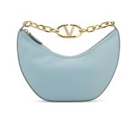 Valentino Garavani - Small VLogo Moon Hobo Bag - - Bags - Donna - Blu - ONE SIZE