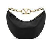 Valentino Garavani - Small VLogo Moon Hobo Bag - - Bags - Donna - Nero - ONE SIZE